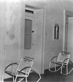 Empty wards at the Fulton State Hospital, c 1980