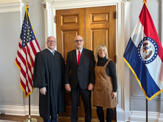 Hoskins Sworn In